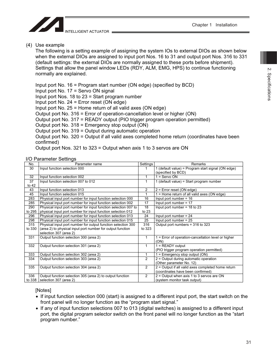 IAI America TT-C3 User Manual | Page 41 / 364