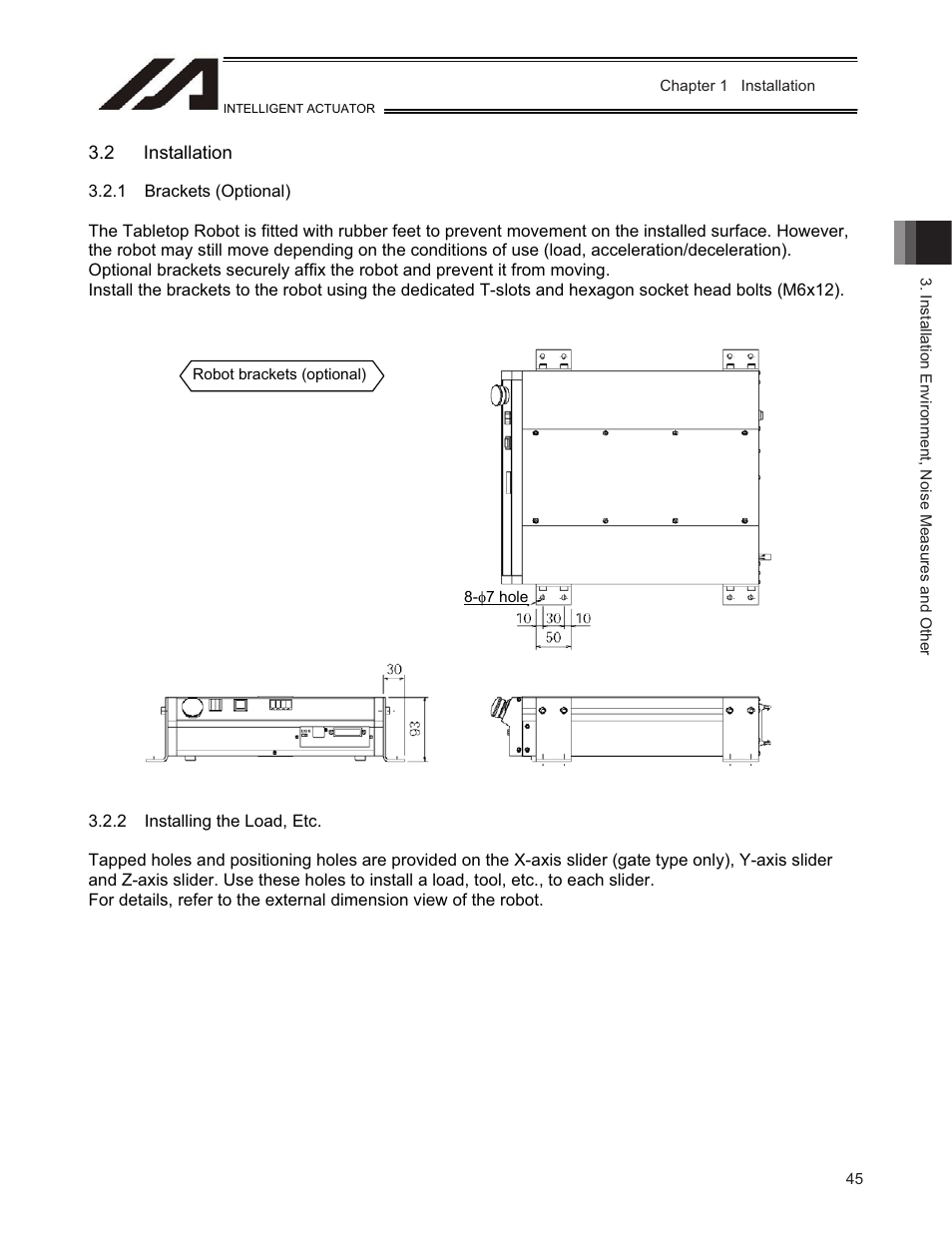 2 installation | IAI America TT-C3 User Manual | Page 55 / 364