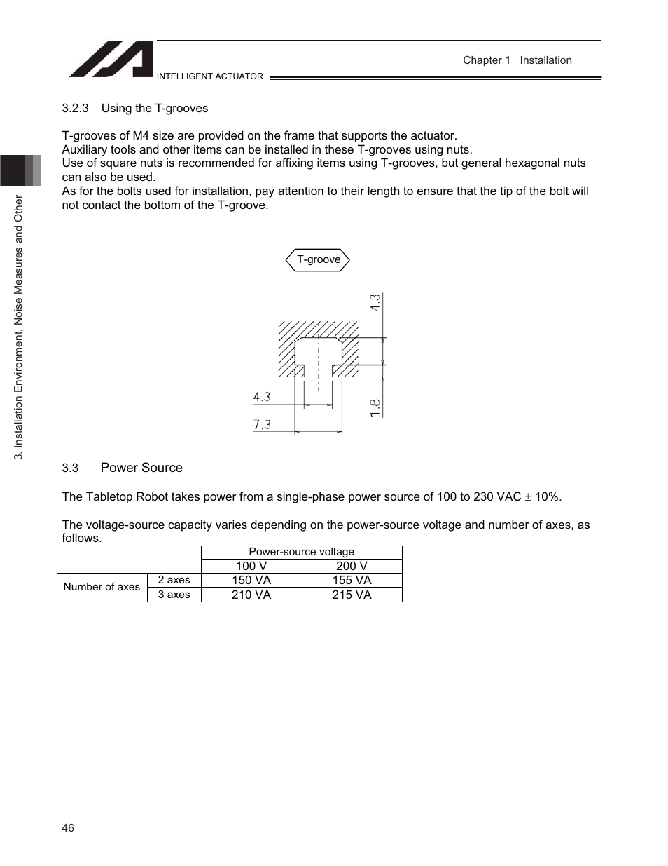 3 power source | IAI America TT-C3 User Manual | Page 56 / 364
