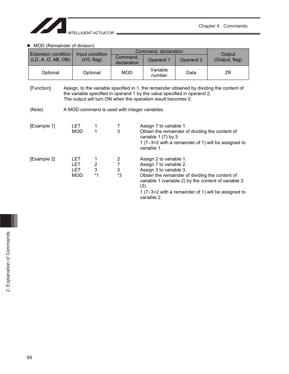 IAI America TT-C3 User Manual | Page 98 / 364
