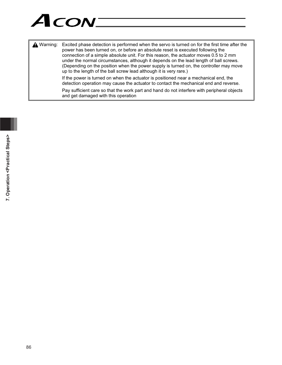 IAI America ACON-CG User Manual | Page 100 / 196