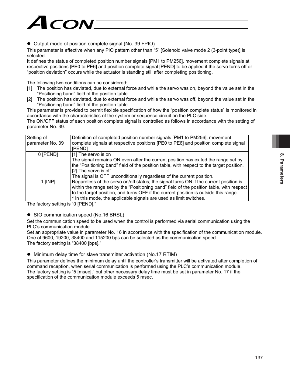 IAI America ACON-CG User Manual | Page 151 / 196