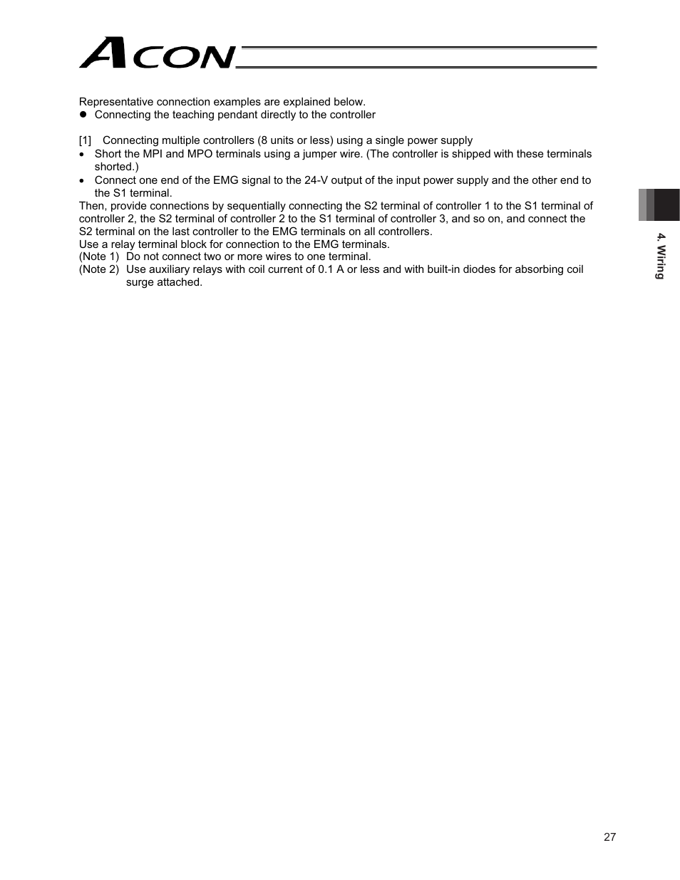 IAI America ACON-CG User Manual | Page 41 / 196