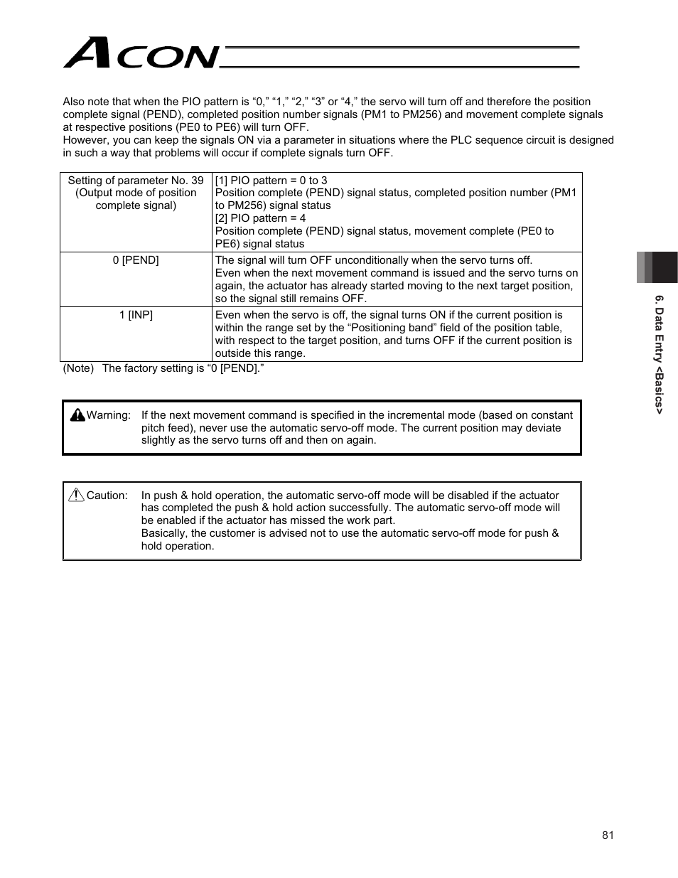 IAI America ACON-CG User Manual | Page 95 / 196