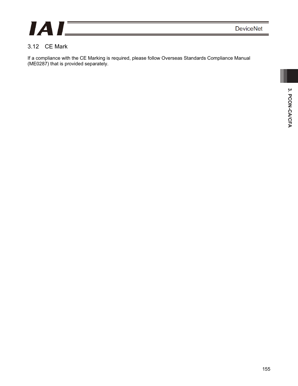12 ce mark | IAI America PCON-CFA User Manual | Page 161 / 266