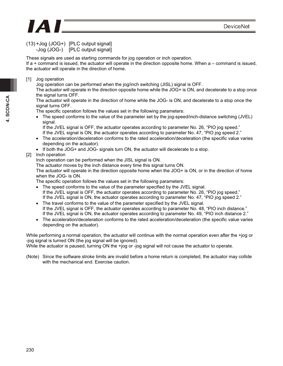 IAI America PCON-CFA User Manual | Page 236 / 266