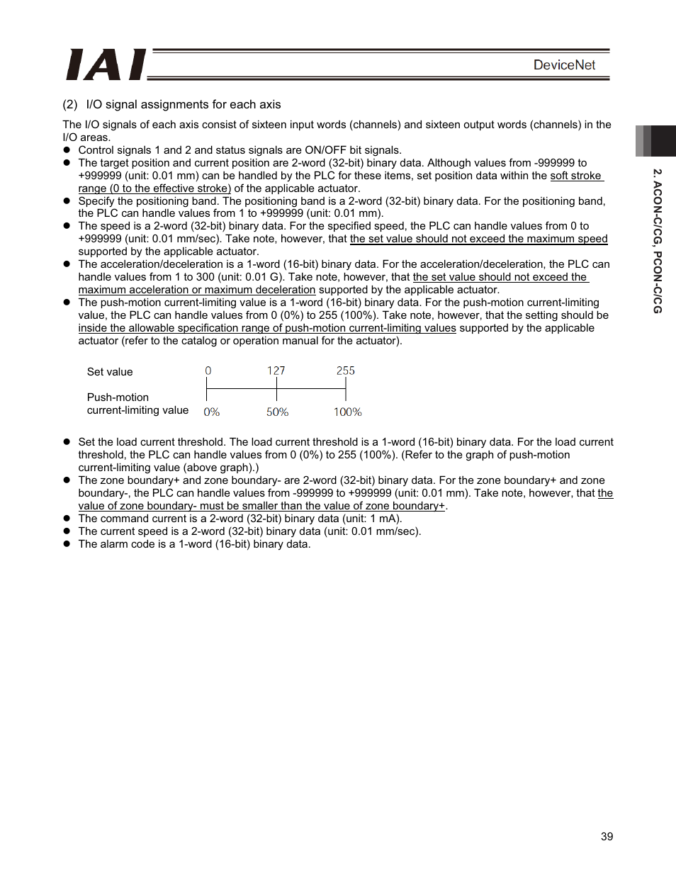 IAI America PCON-CFA User Manual | Page 45 / 266