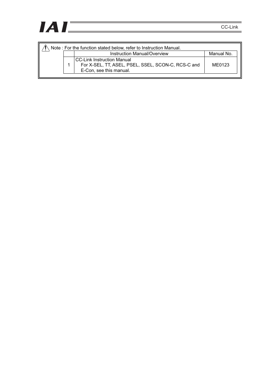 IAI America PCON-CFA User Manual | Page 4 / 262