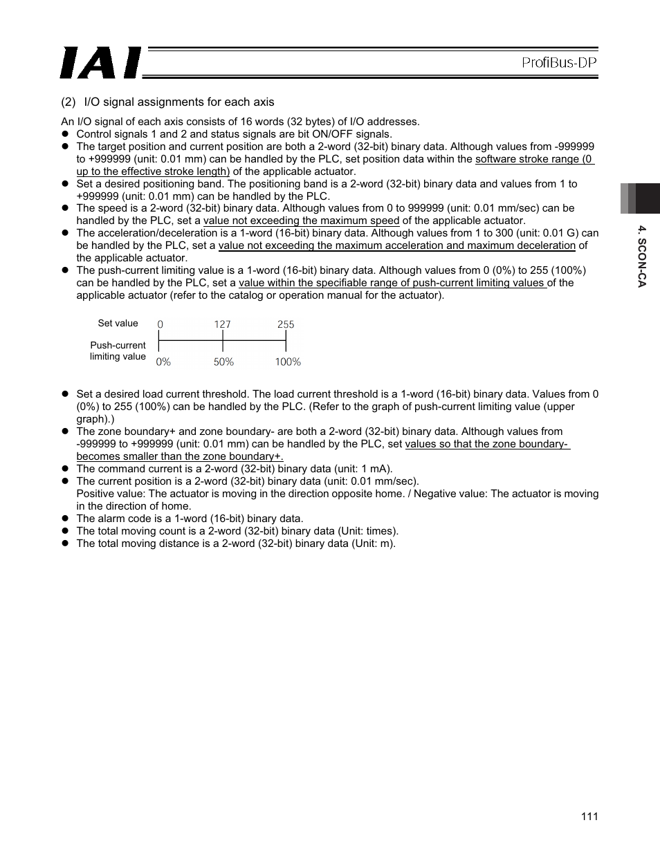 IAI America PCON-CFA User Manual | Page 117 / 266