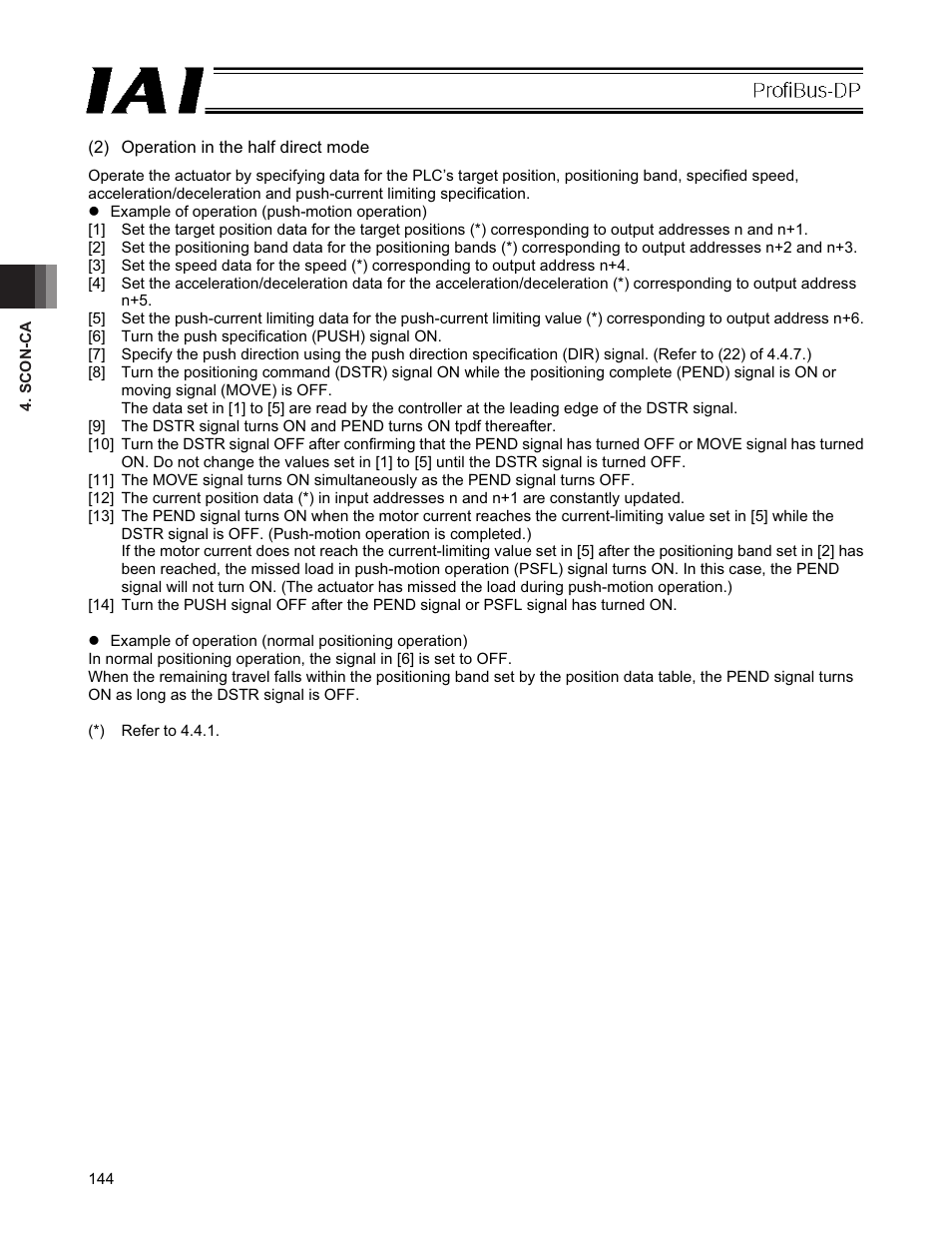 IAI America PCON-CFA User Manual | Page 150 / 266