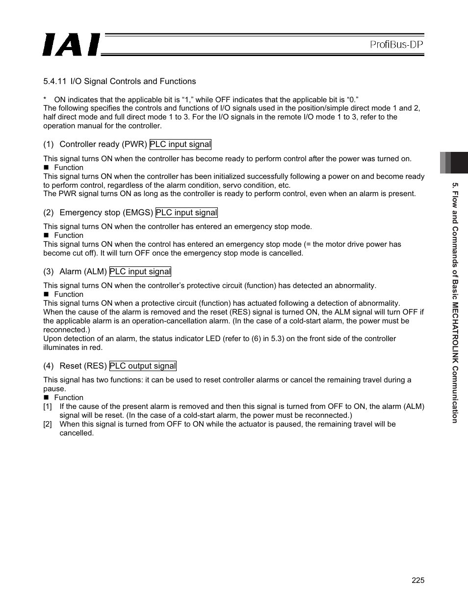 IAI America PCON-CFA User Manual | Page 231 / 266