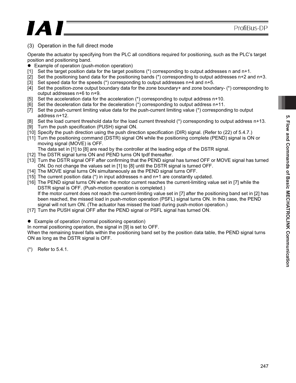 IAI America PCON-CFA User Manual | Page 253 / 266