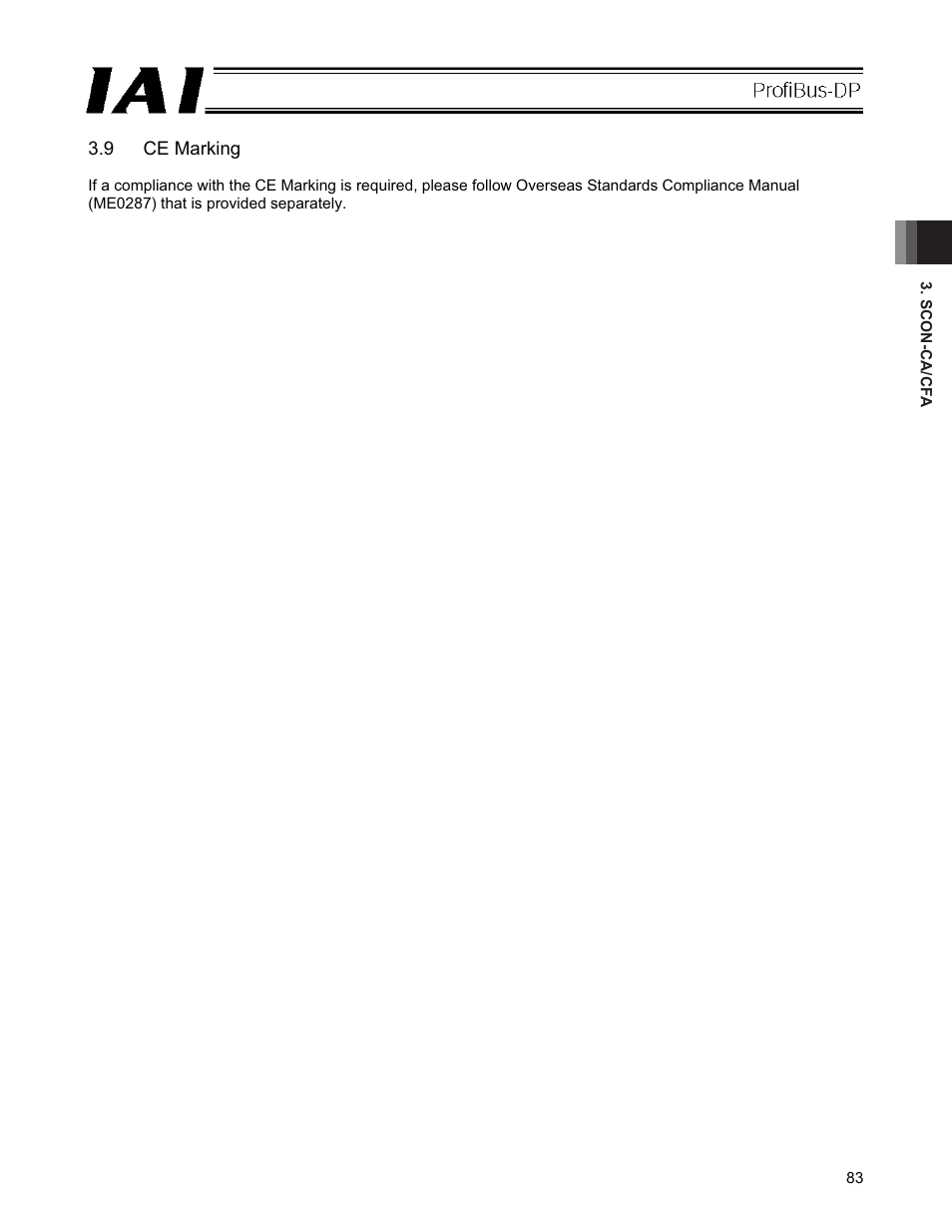 9 ce marking | IAI America PCON-CFA User Manual | Page 89 / 266