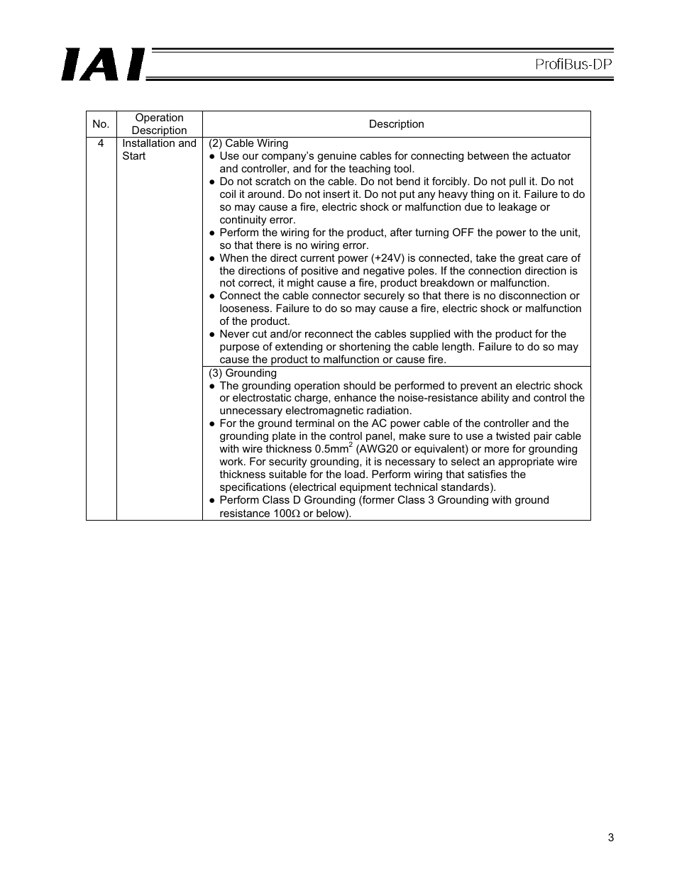IAI America PCON-CFA User Manual | Page 9 / 266