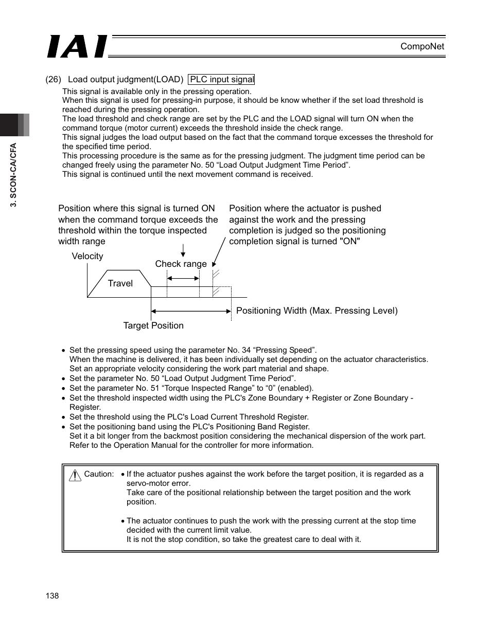 IAI America PCON-CFA User Manual | Page 144 / 270