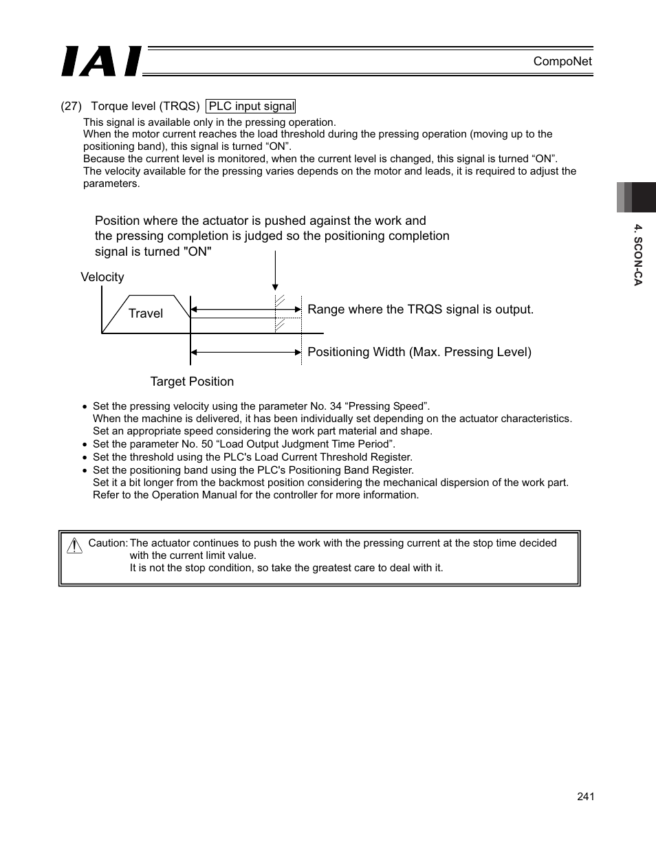 IAI America PCON-CFA User Manual | Page 247 / 270