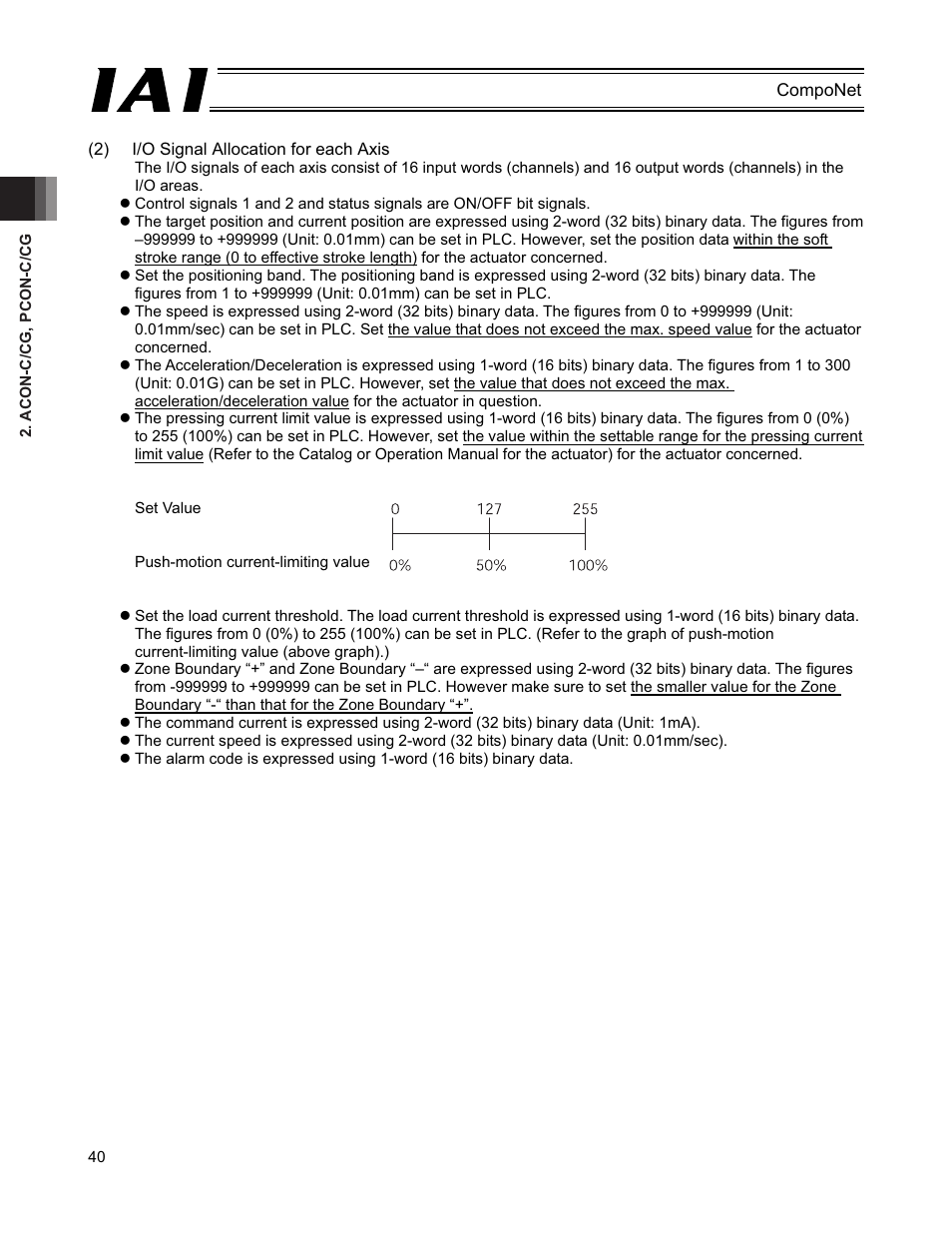 IAI America PCON-CFA User Manual | Page 46 / 270