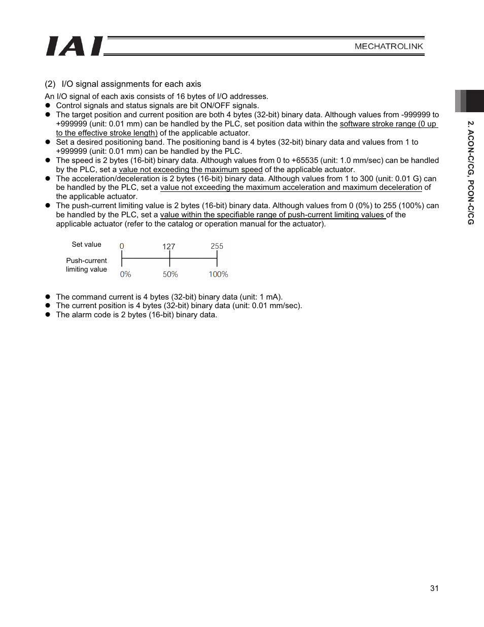 IAI America PCON-CFA User Manual | Page 39 / 226