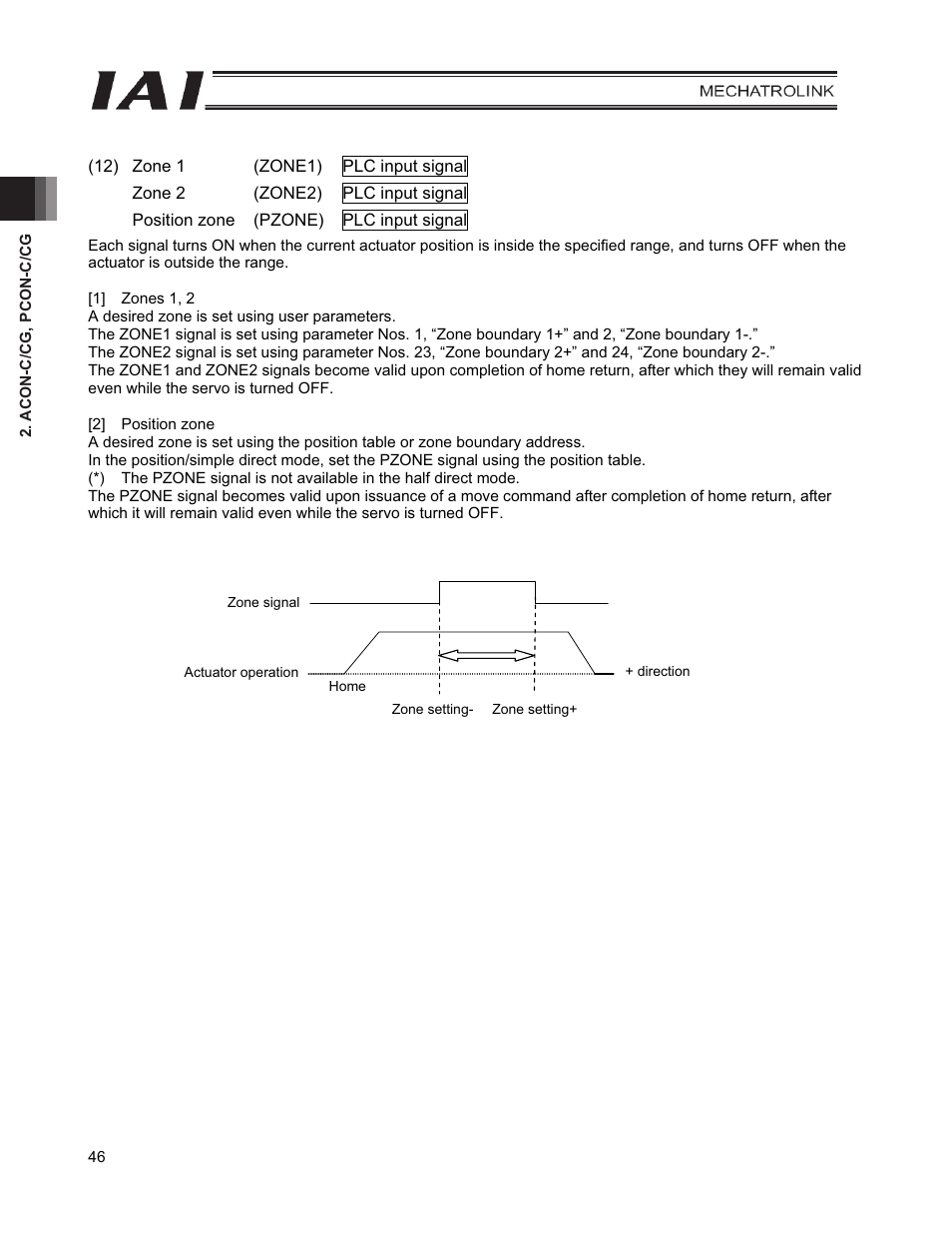 IAI America PCON-CFA User Manual | Page 54 / 226