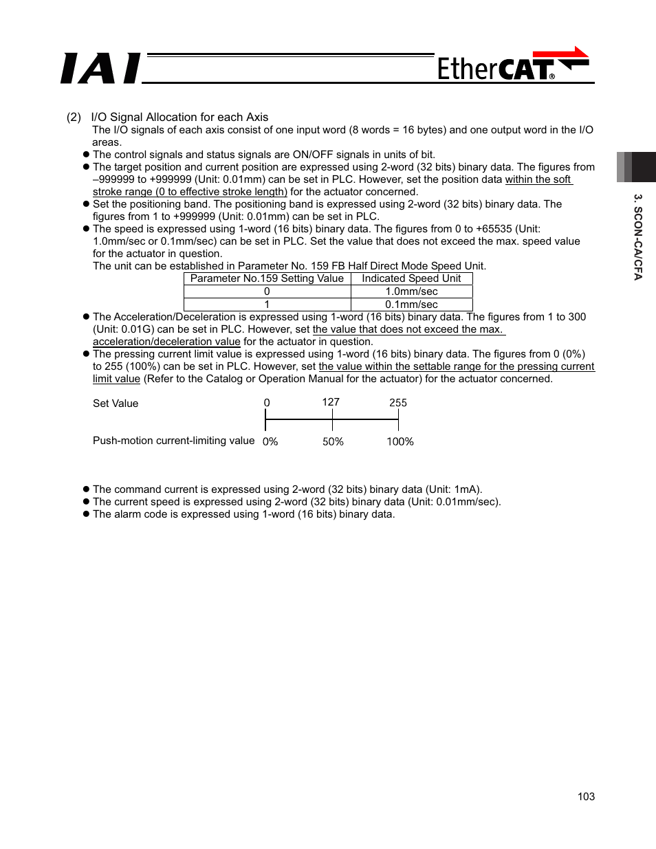 IAI America PCON-CFA User Manual | Page 109 / 272