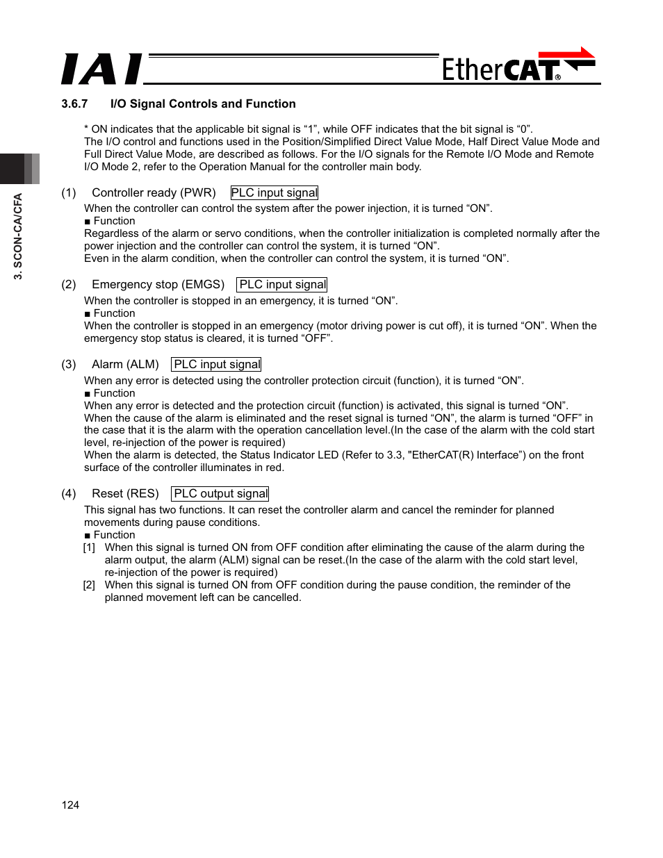 IAI America PCON-CFA User Manual | Page 130 / 272