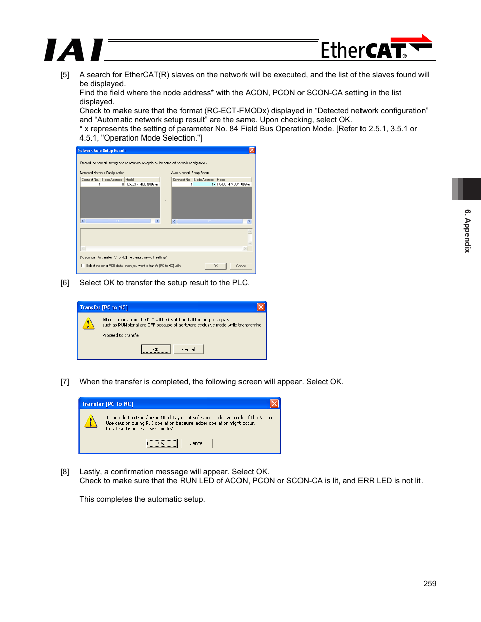 IAI America PCON-CFA User Manual | Page 265 / 272