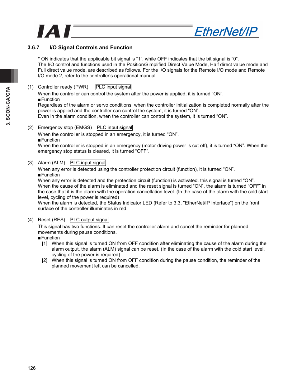 IAI America PCON-CFA User Manual | Page 134 / 294