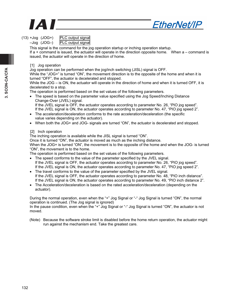 IAI America PCON-CFA User Manual | Page 140 / 294