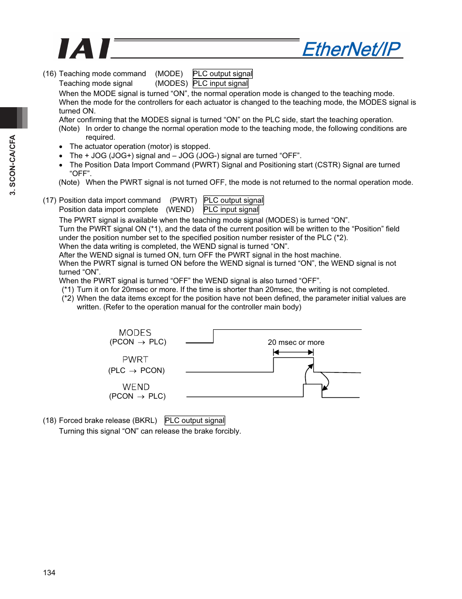 IAI America PCON-CFA User Manual | Page 142 / 294