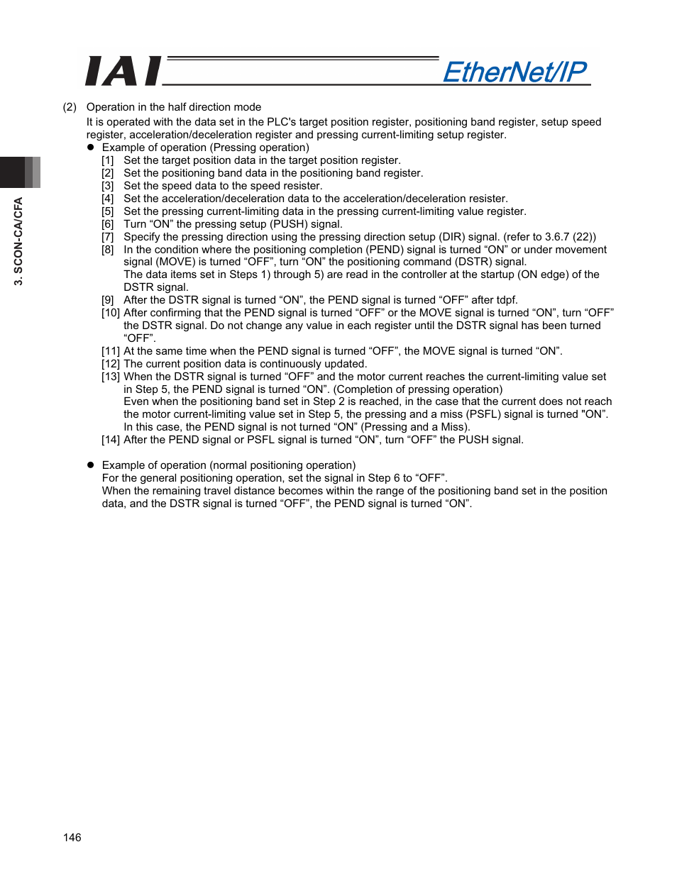 IAI America PCON-CFA User Manual | Page 154 / 294