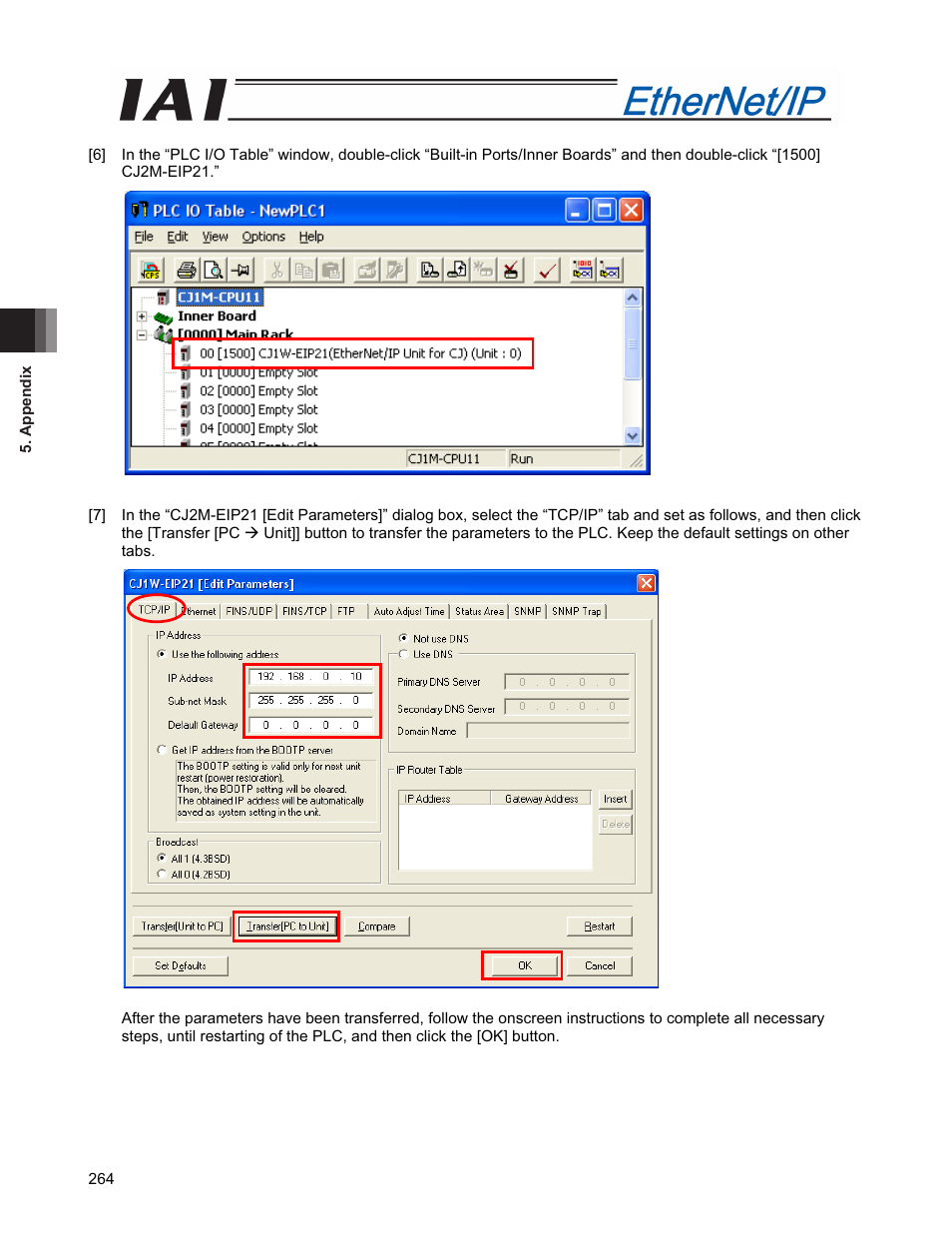 IAI America PCON-CFA User Manual | Page 272 / 294