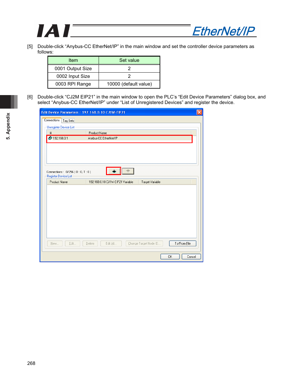 IAI America PCON-CFA User Manual | Page 276 / 294