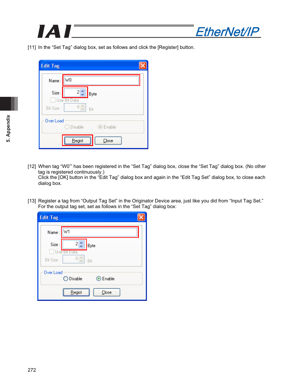 IAI America PCON-CFA User Manual | Page 280 / 294