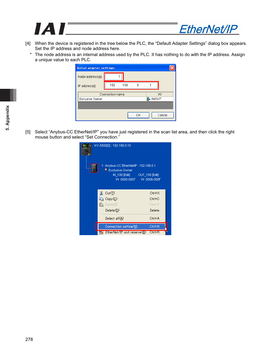IAI America PCON-CFA User Manual | Page 286 / 294