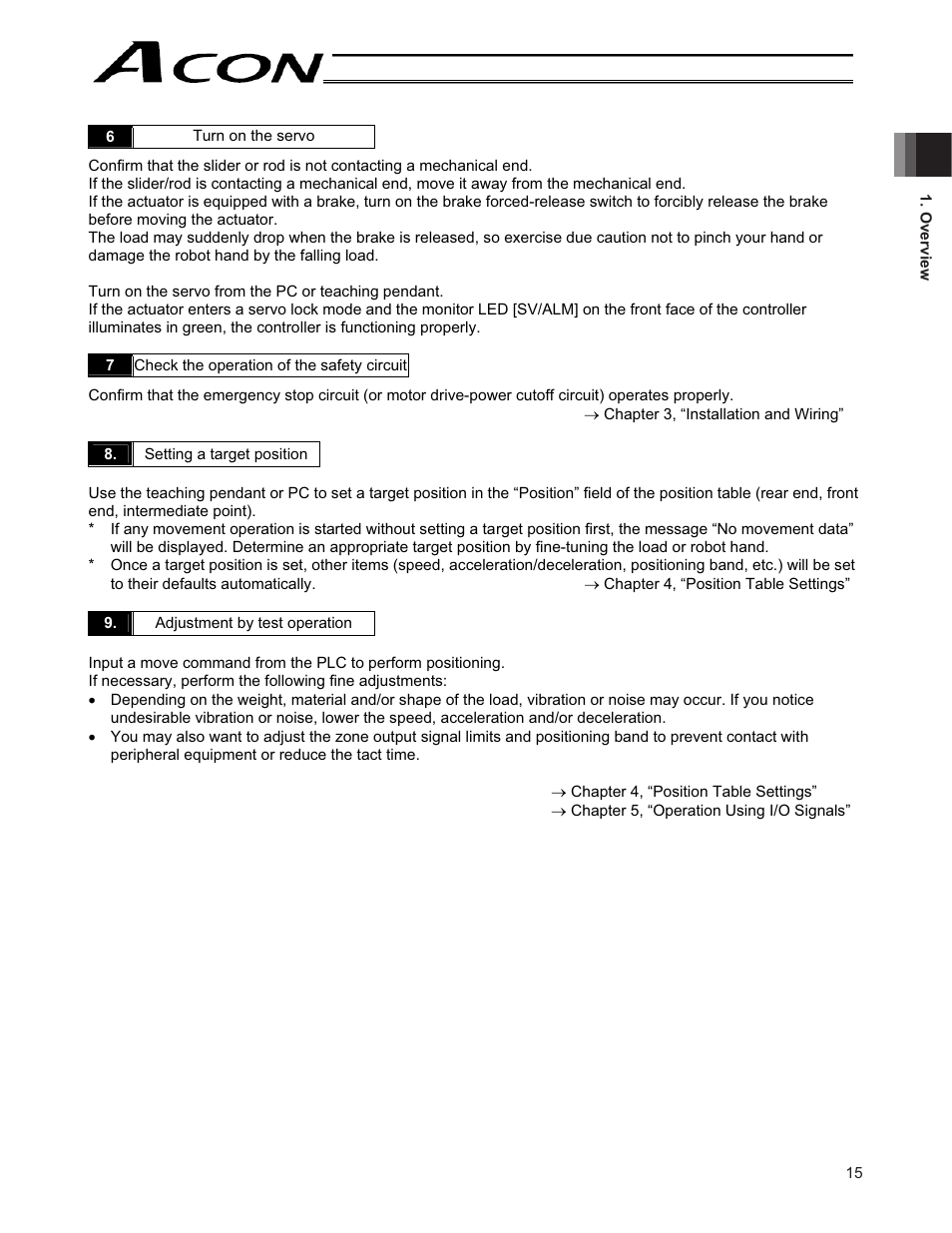IAI America ACON-CY User Manual | Page 27 / 136
