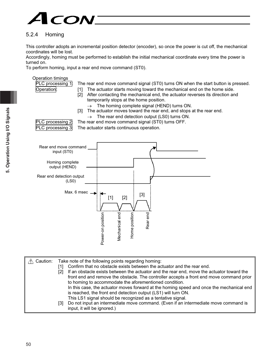 IAI America ACON-CY User Manual | Page 62 / 136