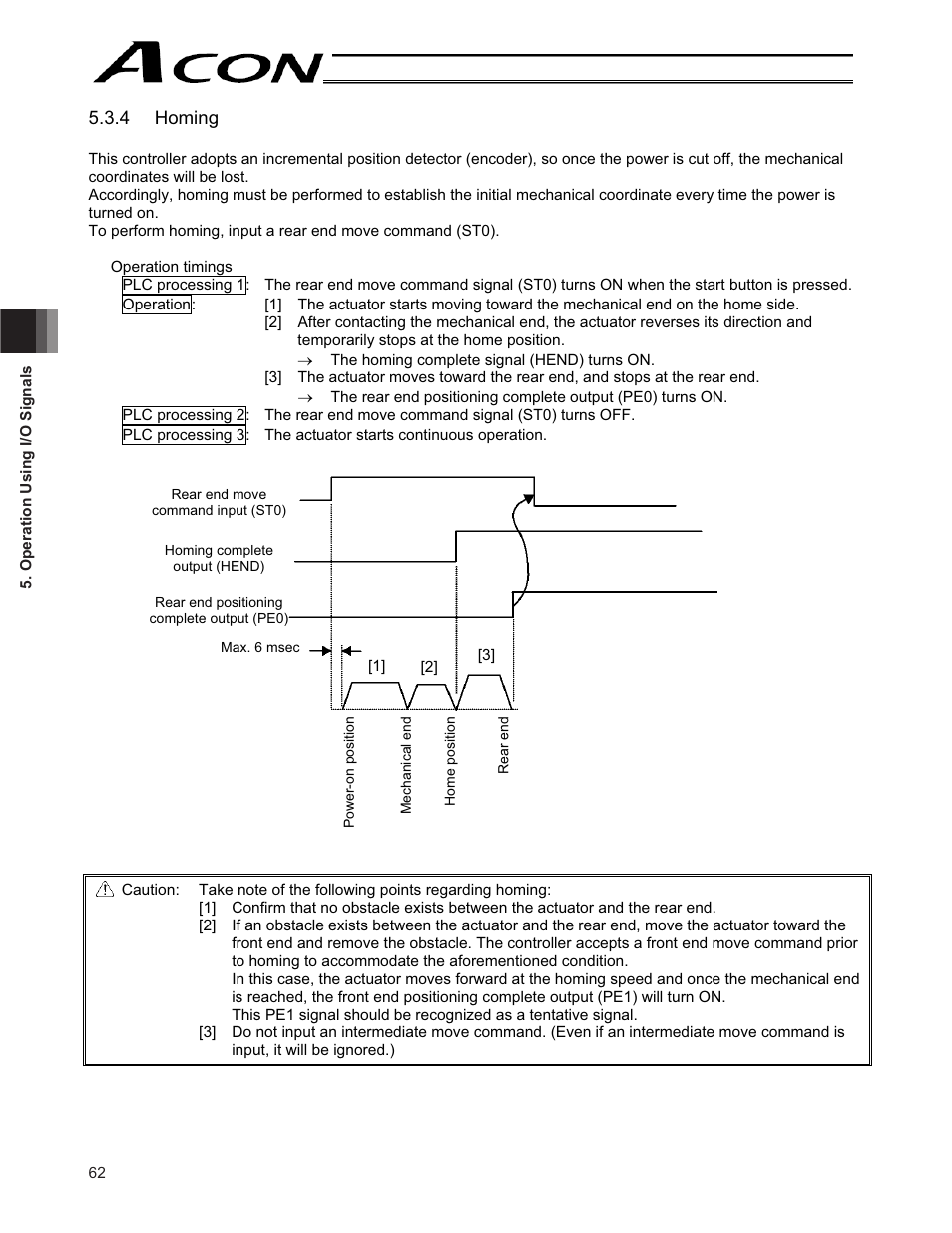 IAI America ACON-CY User Manual | Page 74 / 136