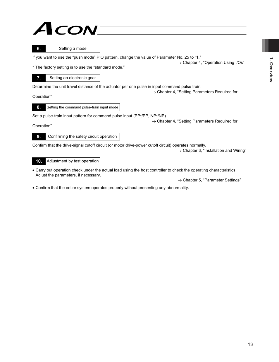 IAI America ACON-PO User Manual | Page 23 / 114