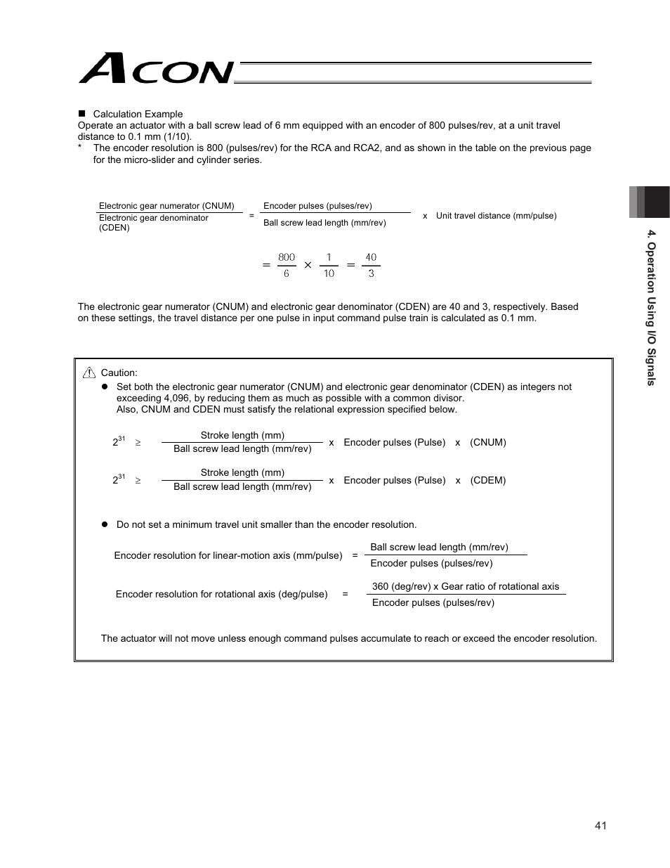 IAI America ACON-PO User Manual | Page 51 / 114