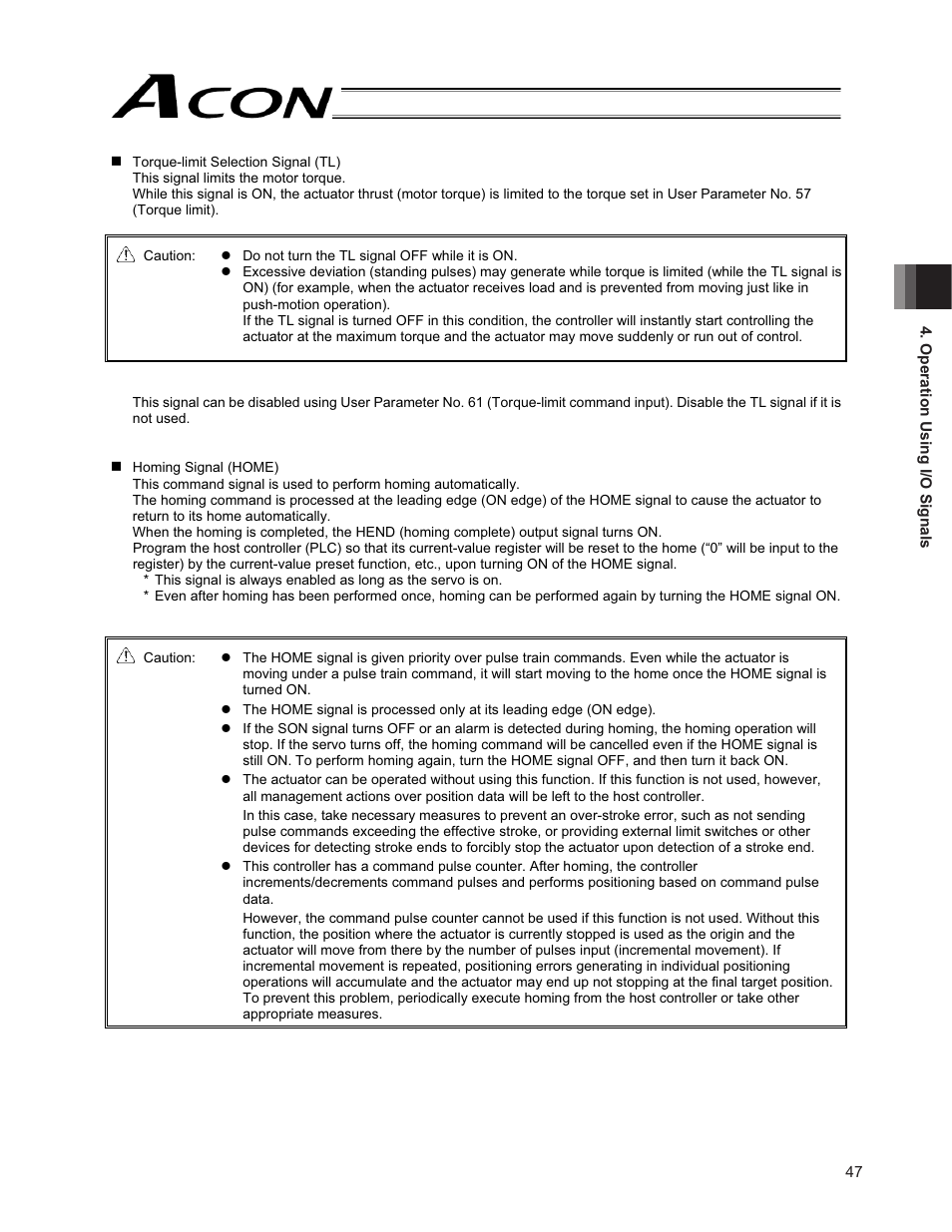 IAI America ACON-PO User Manual | Page 57 / 114