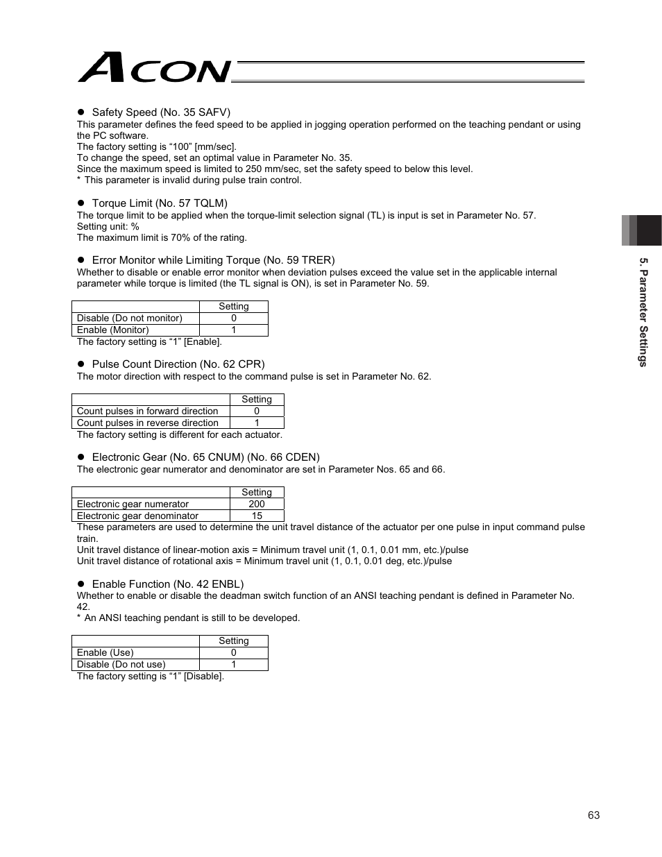 IAI America ACON-PO User Manual | Page 73 / 114