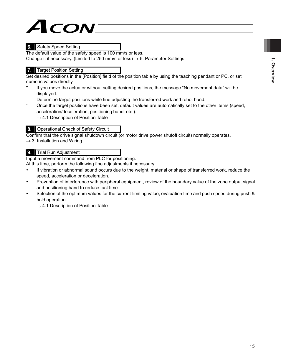 IAI America ACON-SE User Manual | Page 25 / 136
