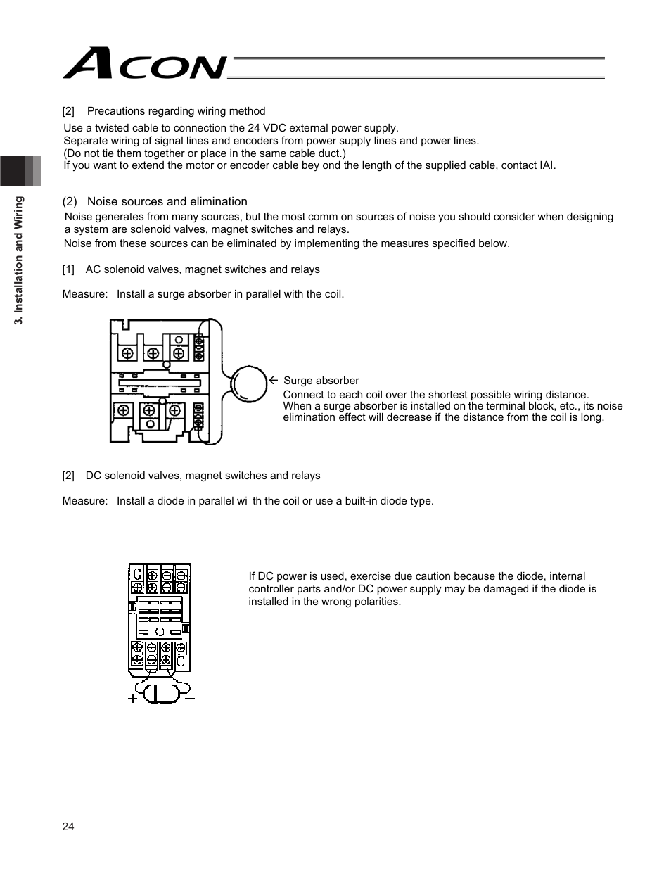 IAI America ACON-SE User Manual | Page 34 / 136