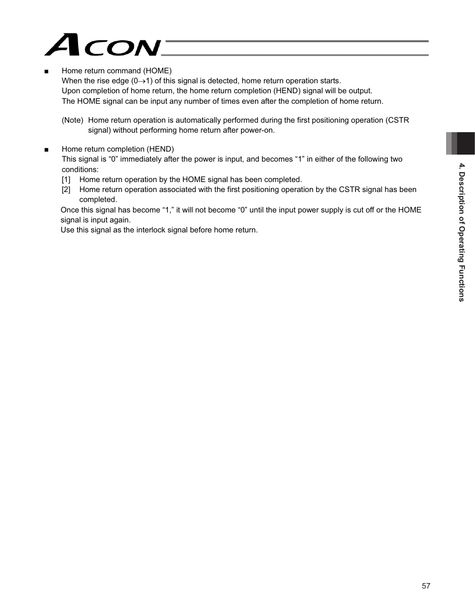 IAI America ACON-SE User Manual | Page 67 / 136