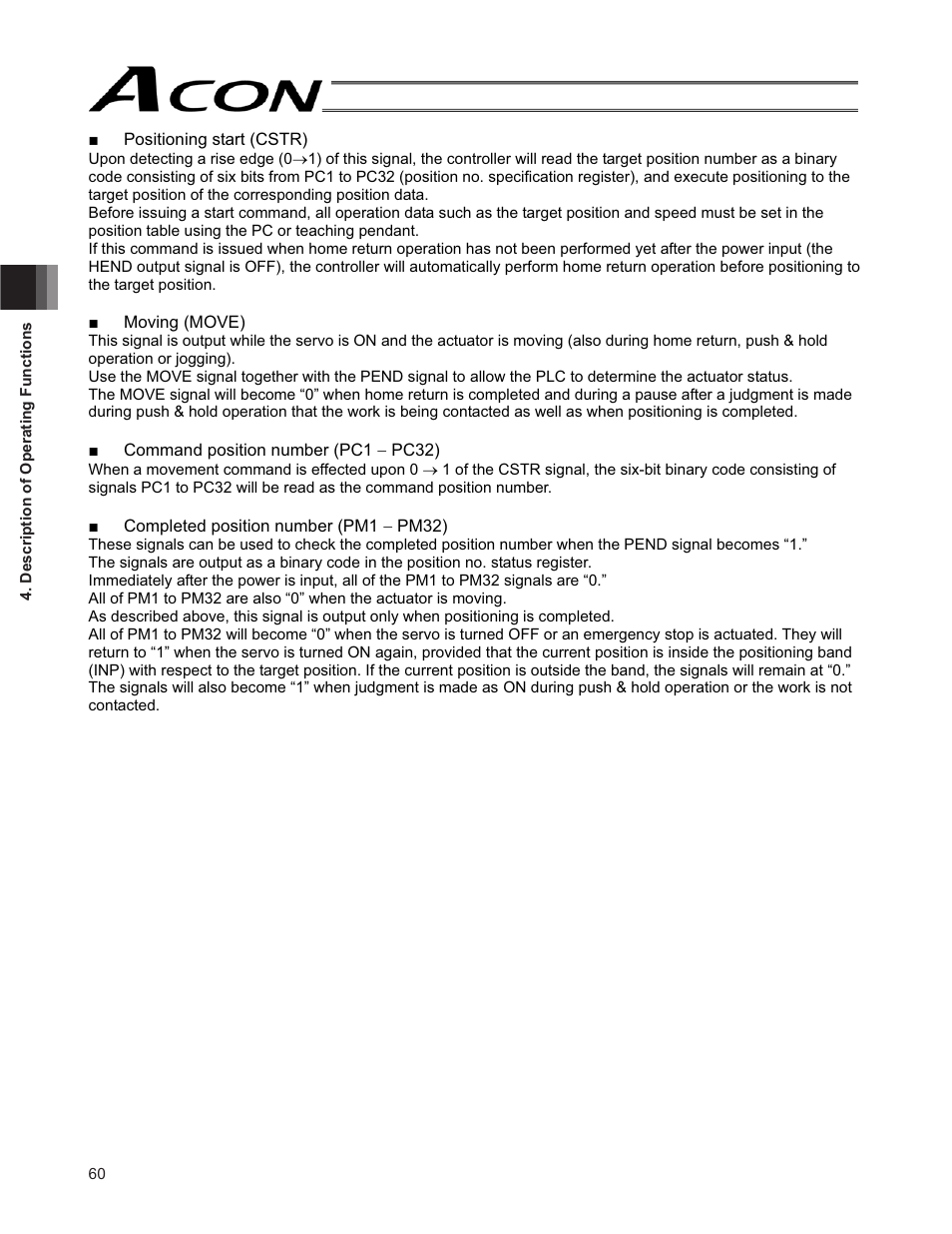 IAI America ACON-SE User Manual | Page 70 / 136