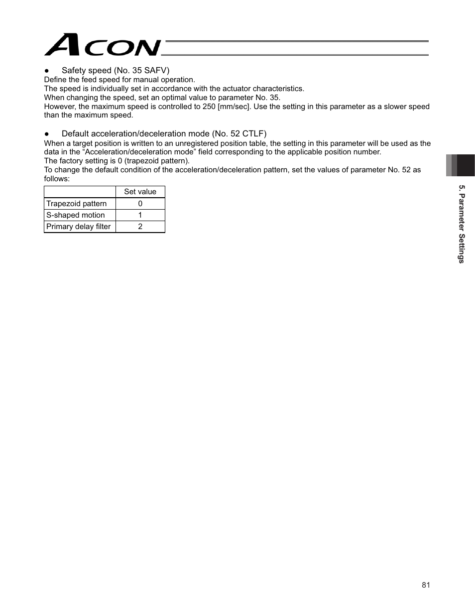 IAI America ACON-SE User Manual | Page 91 / 136