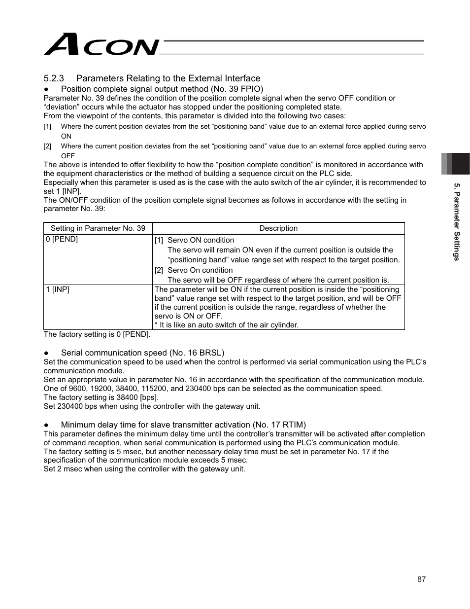 IAI America ACON-SE User Manual | Page 97 / 136