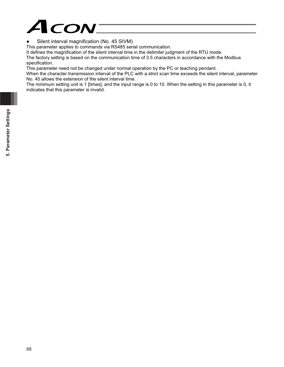 IAI America ACON-SE User Manual | Page 98 / 136