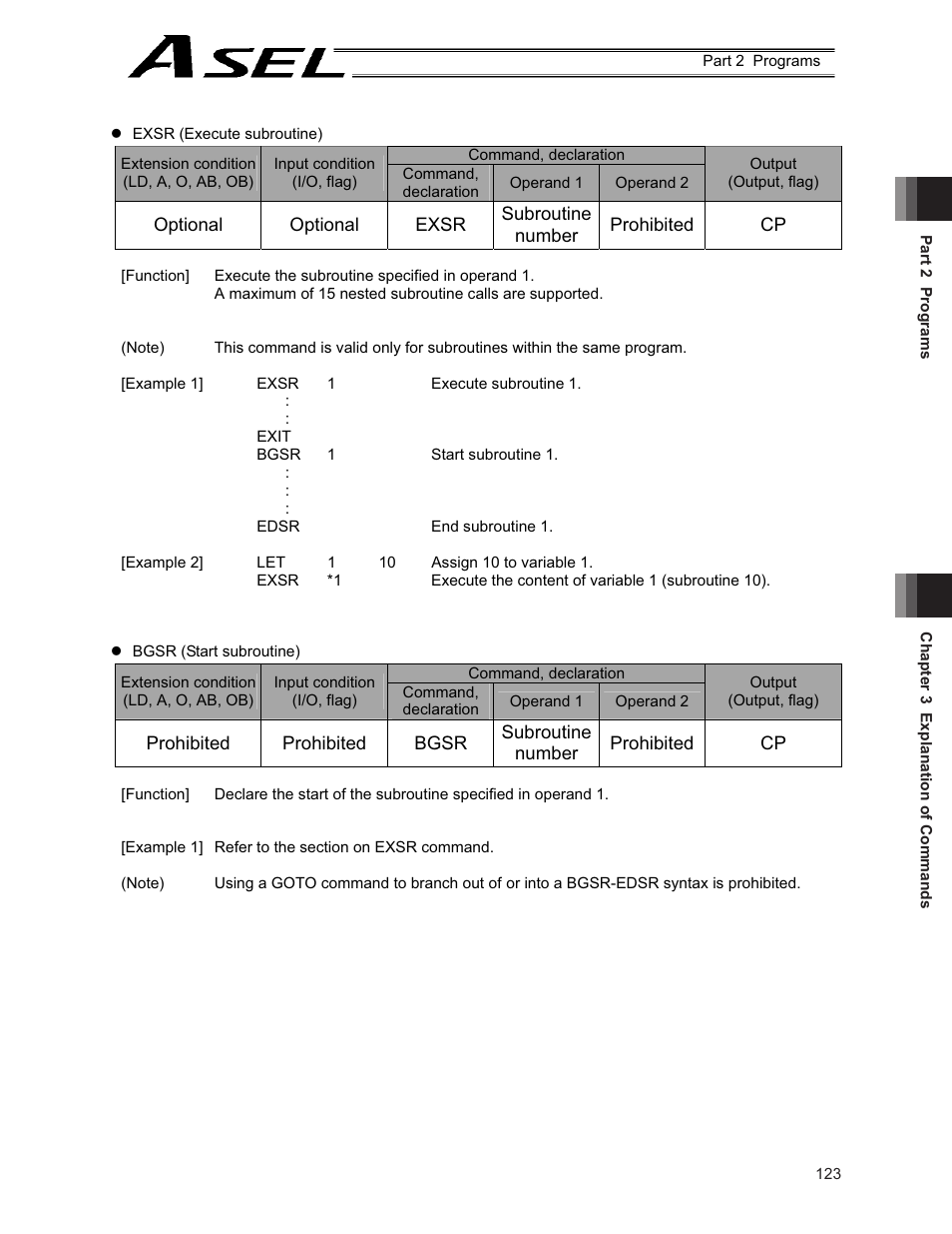 IAI America ASEL User Manual | Page 145 / 468