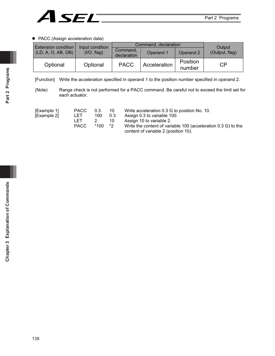 IAI America ASEL User Manual | Page 160 / 468